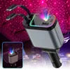CTX Custom 4 in 1 Retractable Car Charger LED Starlight Headliner PD Fast Type C