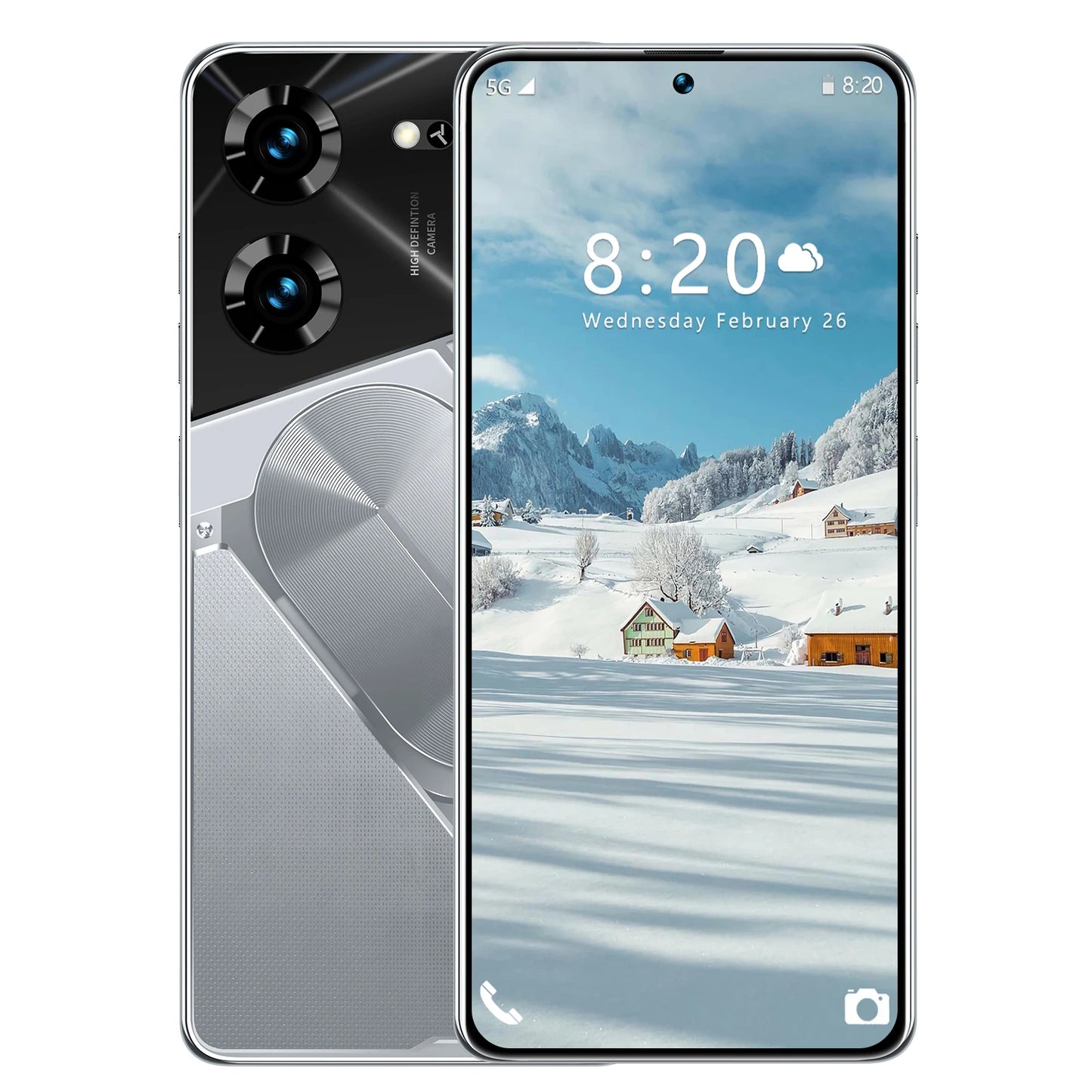 Wholesale Cheap Price Smartphone  POVA5 Pro 5G Mobile Phone 108M High-definition Camera Dual Card Android Mobile Phone