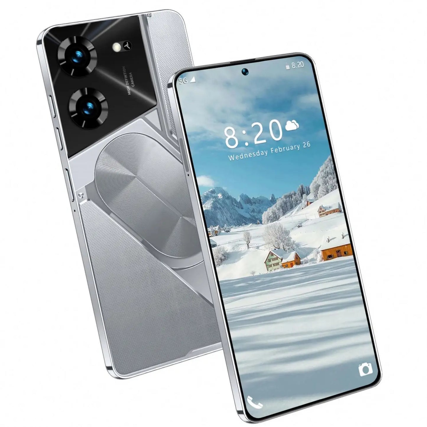 Wholesale Cheap Price Smartphone  POVA5 Pro 5G Mobile Phone 108M High-definition Camera Dual Card Android Mobile Phone