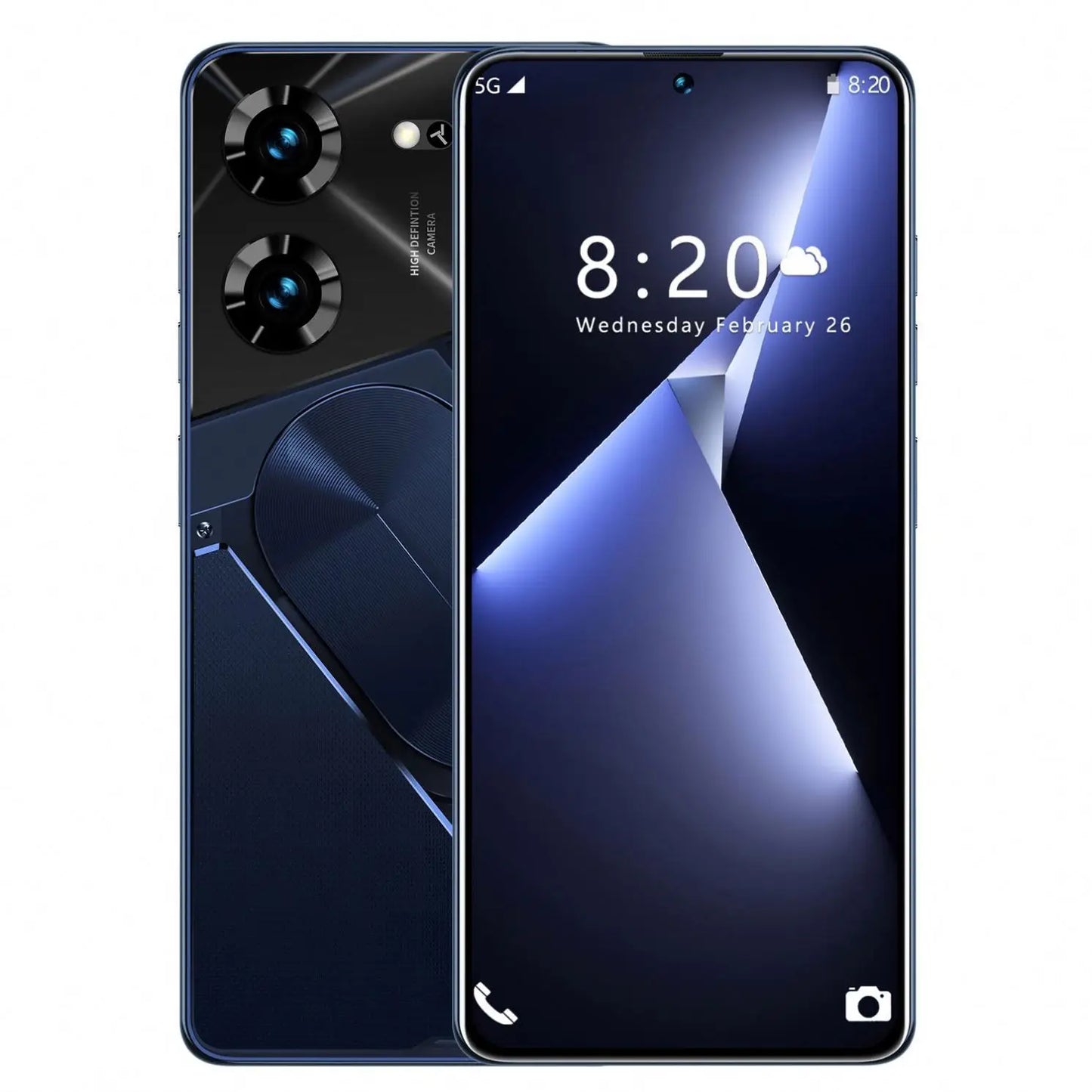 Wholesale Cheap Price Smartphone  POVA5 Pro 5G Mobile Phone 108M High-definition Camera Dual Card Android Mobile Phone