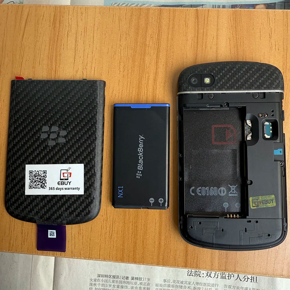 Original Blackberry Q10 4G Mobile Phone 3.1" 2GB RAM 16GB ROM 8MP English Arabic QWERTY Keyboard Dual Core Unlocked Cellphone