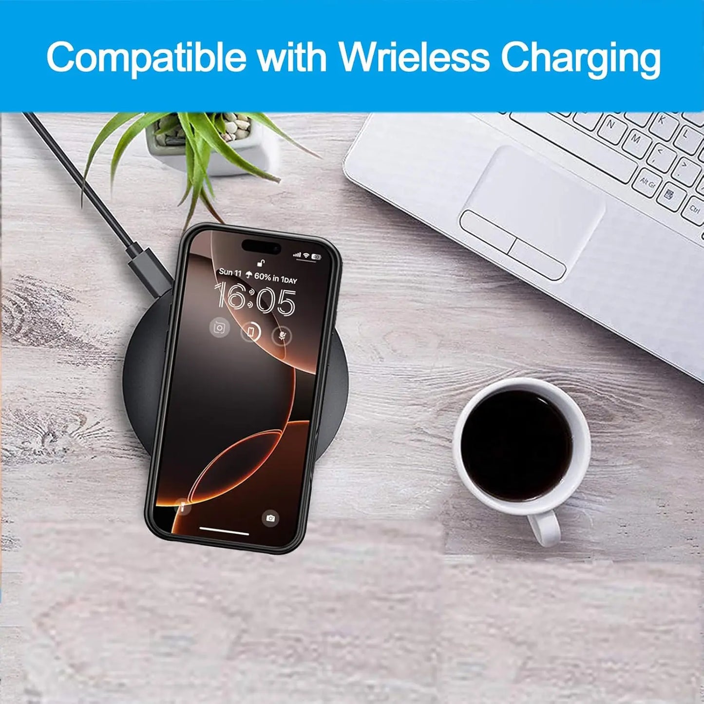 10000mAh cell phone Battery Charger Case for iPhone 17 Air Wireless Charging rechargeable phone case power bank battery pack
