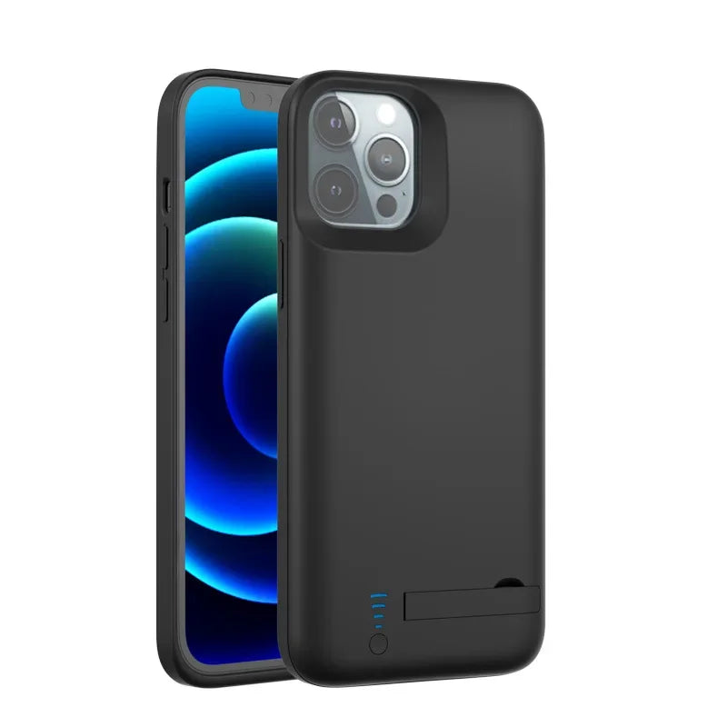 10000mAh Smart Battery Case for iPhone 16 15 14 Pro Max Portable Power Bank Charging Charger Cover for iPhone 16 15 14 Plus