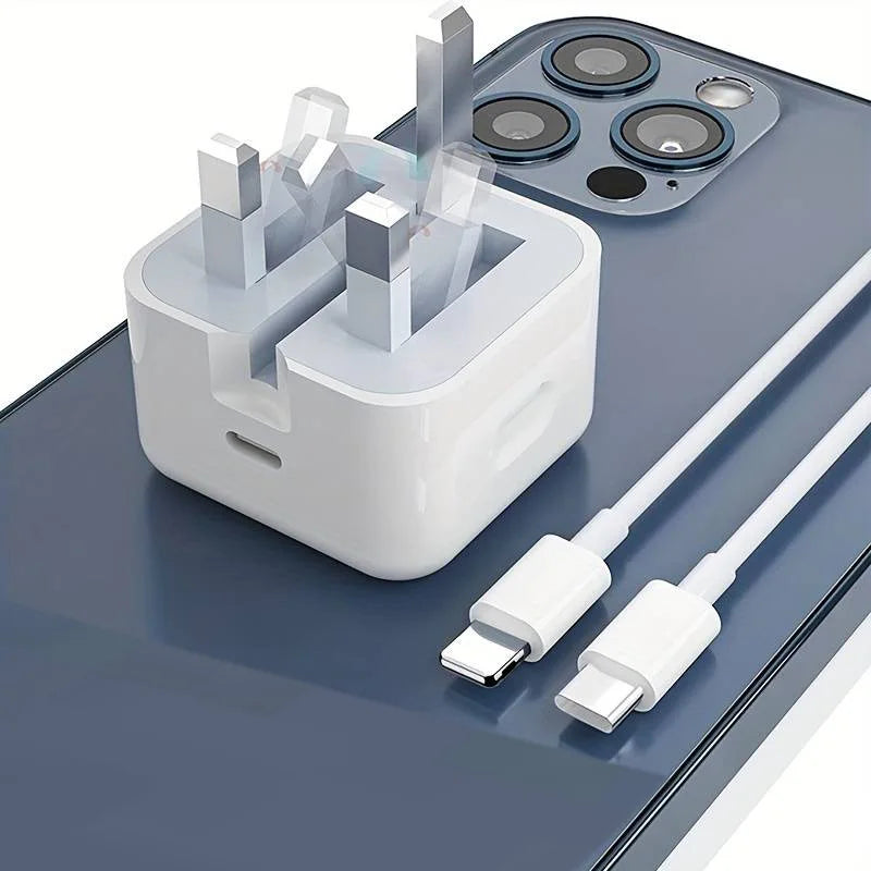 UK USB C Charger For iPhone 15 14 13 Pro QC3.0 Quick Charge PD 25W Type C Fast Charging Travel Wall Charger Power Adapter