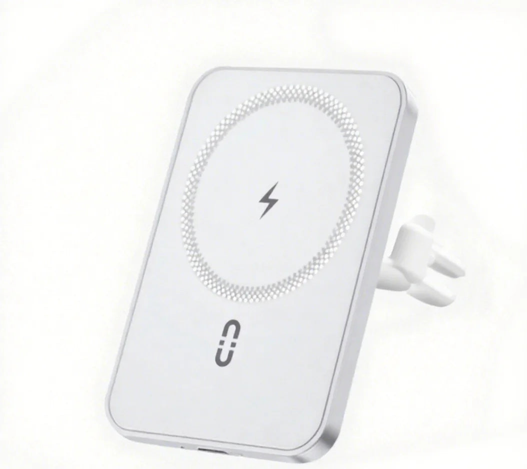 100W Magnetic Wireless Car Charger for iPhone16/15/14/13-Quick Charge,Compatible with Mag-Safe Car Chargers,Dual Mount Charger