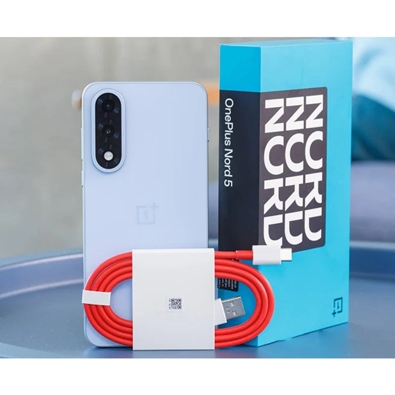 Global Version OnePlus Nord 5 Smartphone android Snapdragon 8s Gen 3 1.5K AMOLED Display 50MP LYT-700 Camera OxygenOS 15
