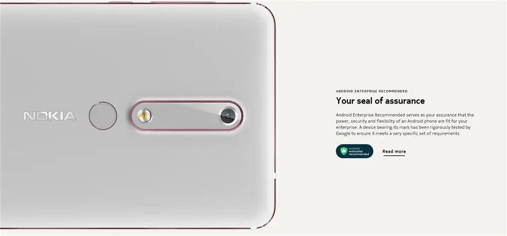 Nokia 6.1 Smartphone 5.5 Inches 3GB RAM 32GB ROM 16MP 1080P LTE 4G Single SIM Fingerprint Unlocked Android Cellphone Used Phone