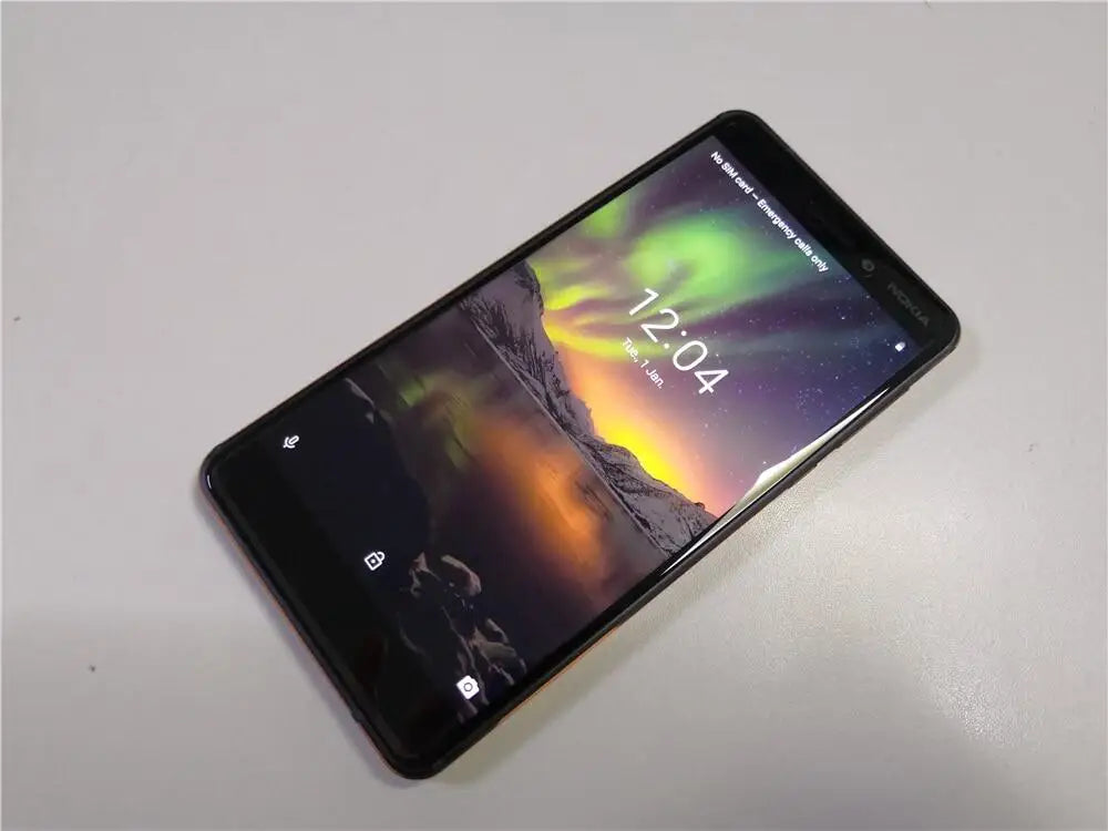 Nokia 6.1 Smartphone 5.5 Inches 3GB RAM 32GB ROM 16MP 1080P LTE 4G Single SIM Fingerprint Unlocked Android Cellphone Used Phone