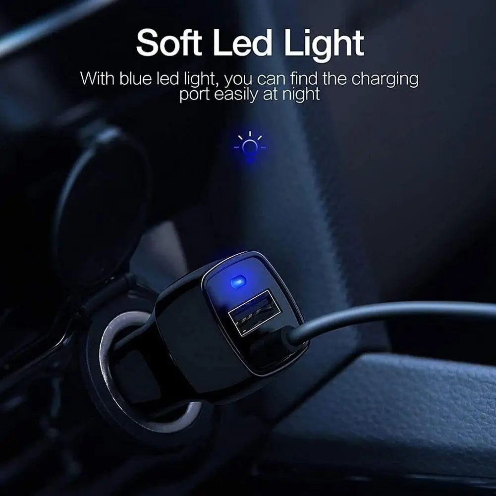 Car Charger USB Quick Charger 3.0 Auto Charger Mobile Phone Micro Type C Fast Cable For Huawei For IPhone Android Chargers Tools