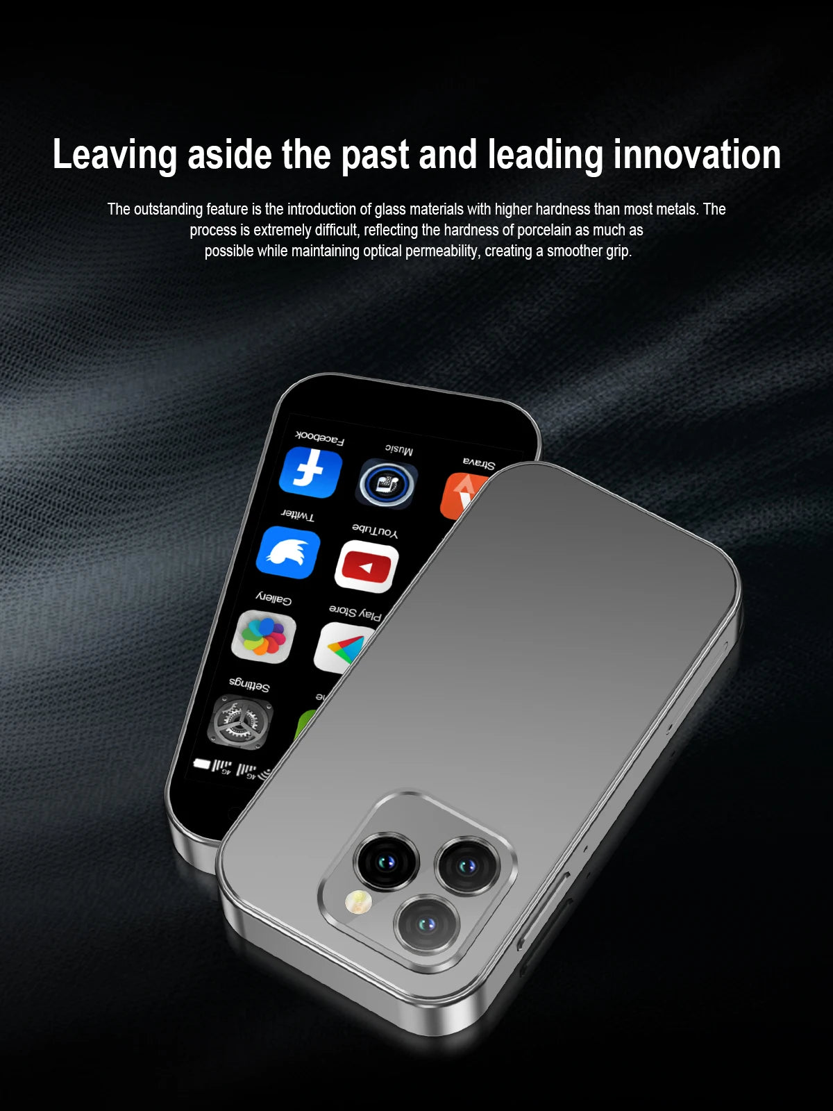 2024 New SERVO KING8000 Mini Smartphone Android 4G LTE Global GPS 3" Display 5MP Camera WIFI Small Mobile Phones 2000mAh Battery