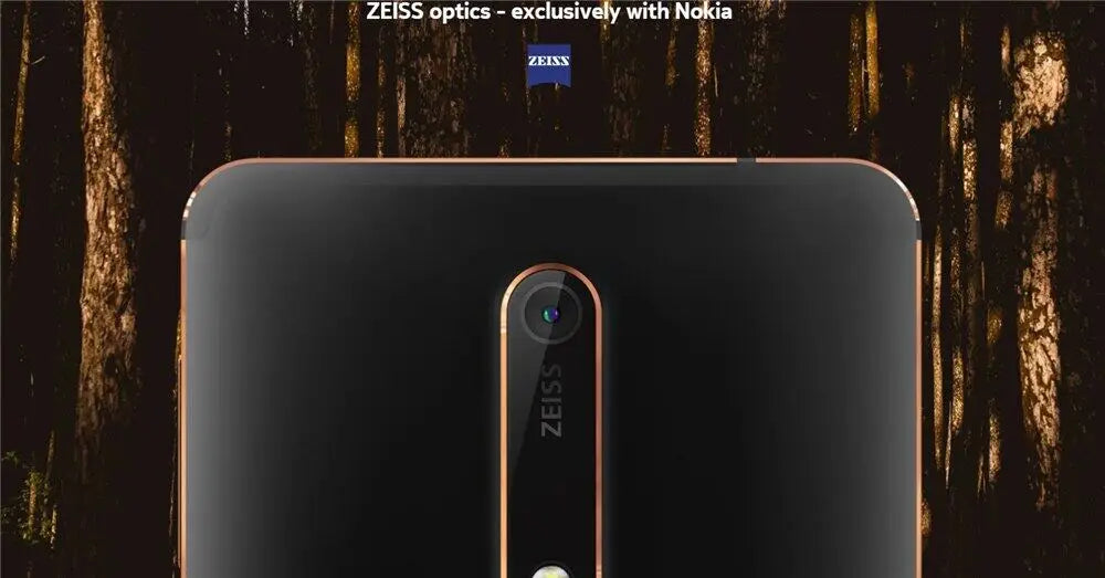 Nokia 6.1 Smartphone 5.5 Inches 3GB RAM 32GB ROM 16MP 1080P LTE 4G Single SIM Fingerprint Unlocked Android Cellphone Used Phone