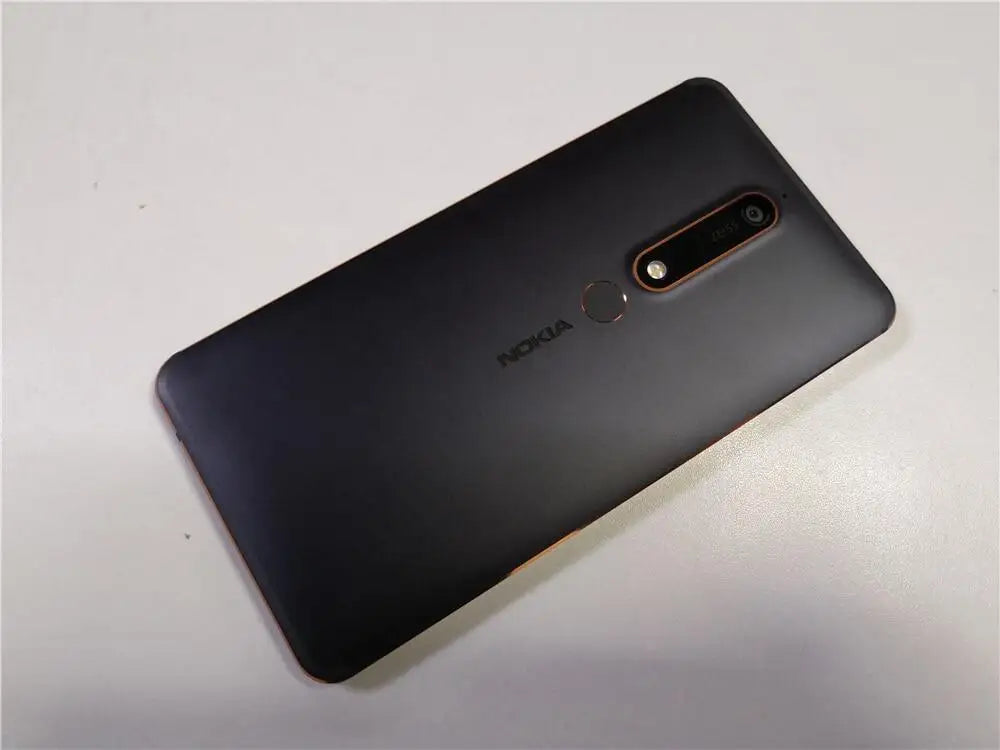 Nokia 6.1 Smartphone 5.5 Inches 3GB RAM 32GB ROM 16MP 1080P LTE 4G Single SIM Fingerprint Unlocked Android Cellphone Used Phone