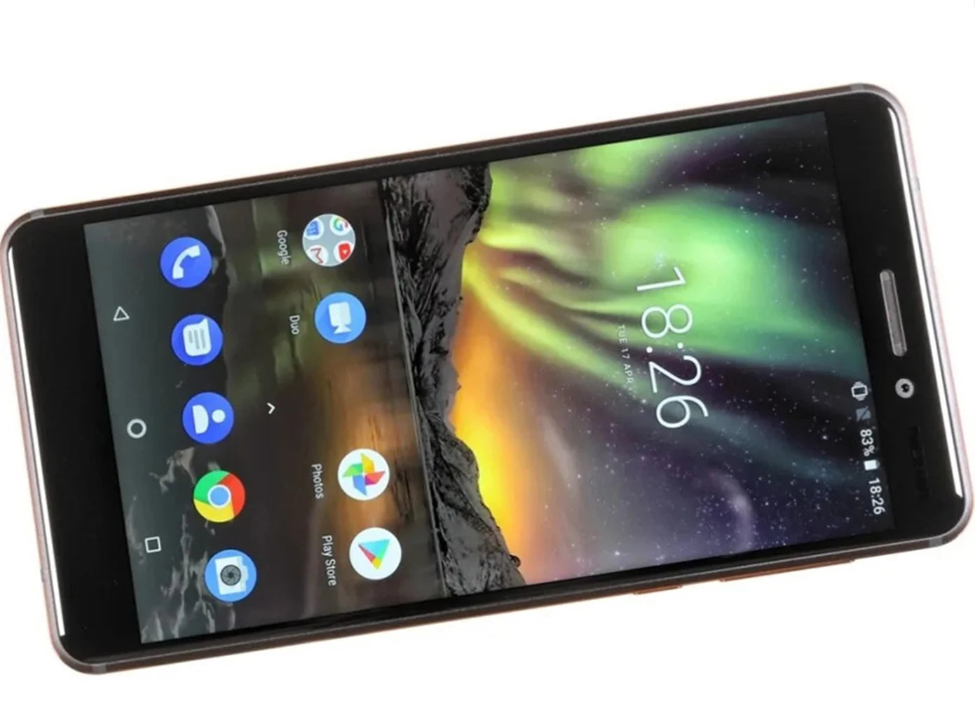 Nokia 6.1 Smartphone 5.5 Inches 3GB RAM 32GB ROM 16MP 1080P LTE 4G Single SIM Fingerprint Unlocked Android Cellphone Used Phone