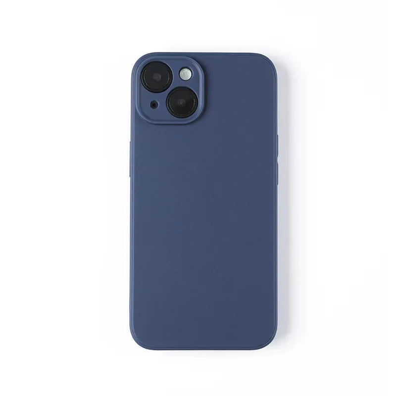 Case For iphone 15 Case iphone 11 12 13 mini 14 15 16 Pro Max Cover Funda TPU Cases Shockproof Liquid Silicone Cover Case