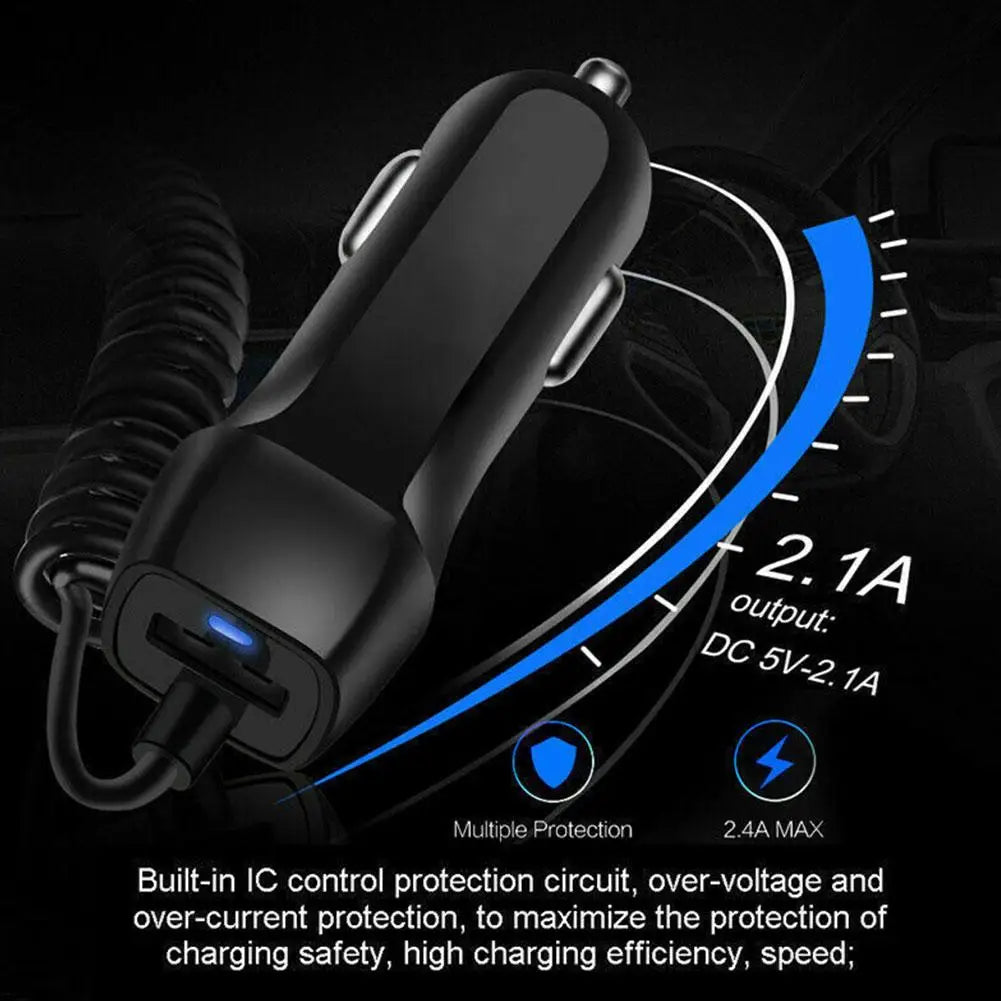 Car Charger USB Quick Charger 3.0 Auto Charger Mobile Phone Micro Type C Fast Cable For Huawei For IPhone Android Chargers Tools