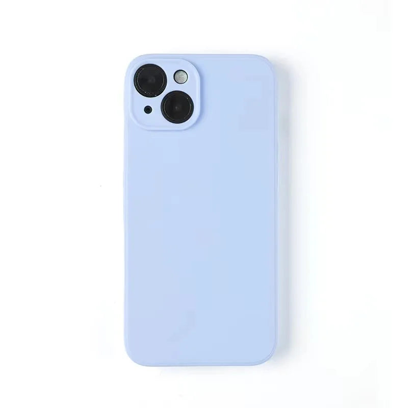Case For iphone 15 Case iphone 11 12 13 mini 14 15 16 Pro Max Cover Funda TPU Cases Shockproof Liquid Silicone Cover Case