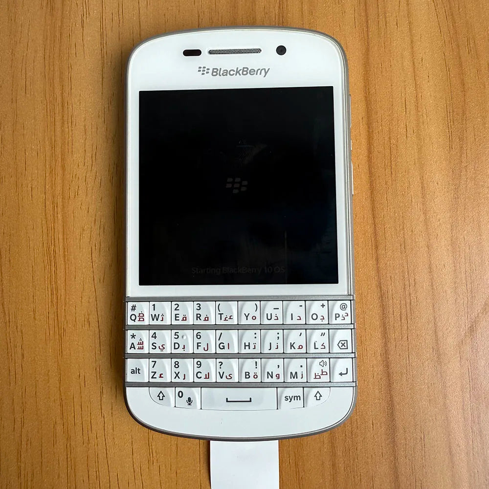 Original Blackberry Q10 4G Mobile Phone 3.1" 2GB RAM 16GB ROM 8MP English Arabic QWERTY Keyboard Dual Core Unlocked Cellphone