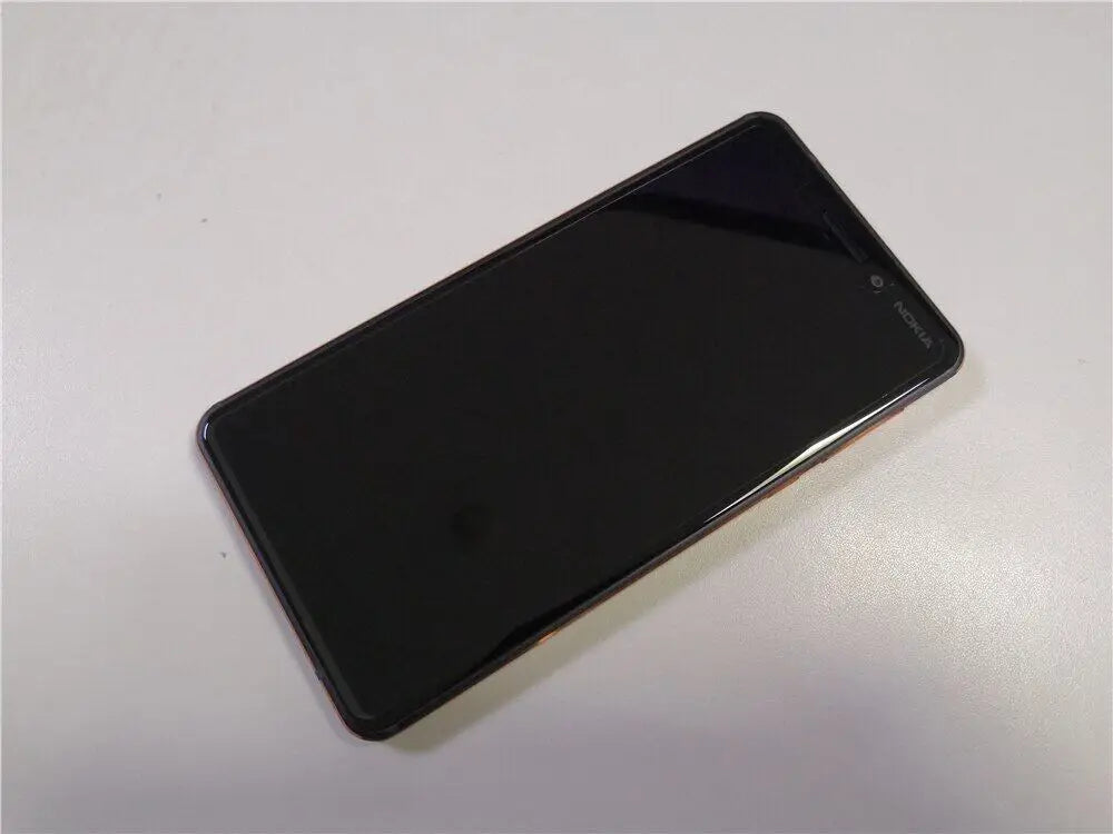 Nokia 6.1 Smartphone 5.5 Inches 3GB RAM 32GB ROM 16MP 1080P LTE 4G Single SIM Fingerprint Unlocked Android Cellphone Used Phone