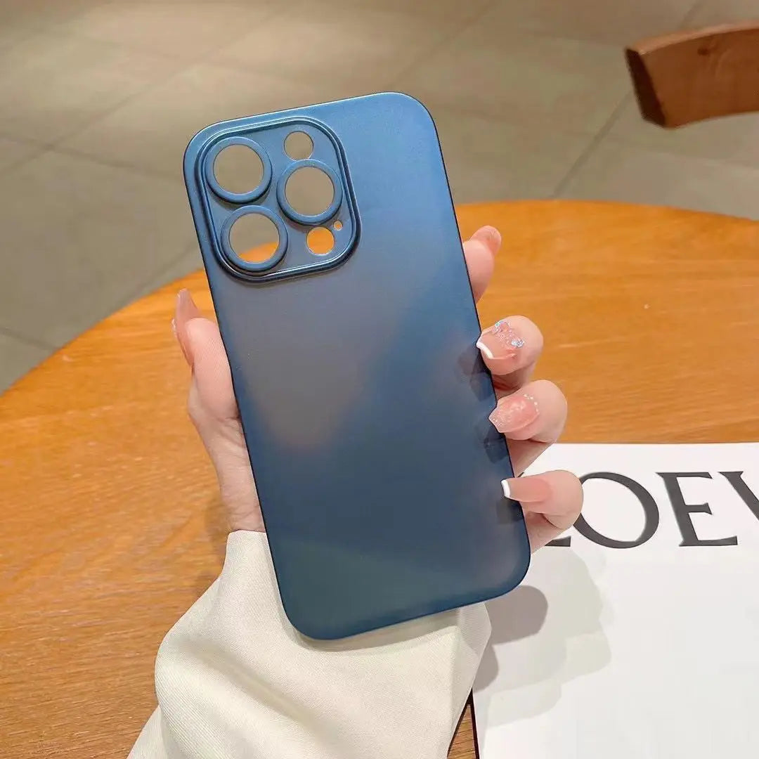 0.3MM Ultra Thin Phone Case For iphone 15 Pro Max Fundas For iphone15 Plus 15Pro Max Very Thin PP Back Cover Cases