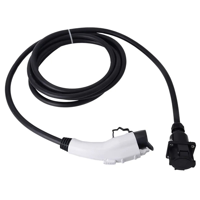 Type 1 Portable EV Chargers Extend Cable 32A 7Kw Car Electrical Devices Compatible All SAE J1772 Electric Car Chargers