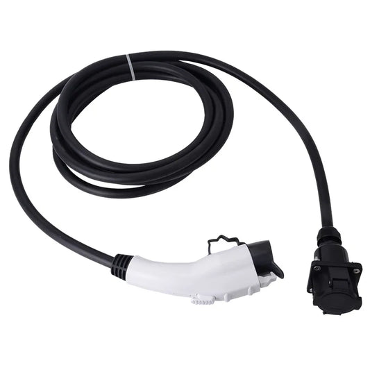 Type 1 Portable EV Chargers Extend Cable 32A 7Kw Car Electrical Devices Compatible All SAE J1772 Electric Car Chargers