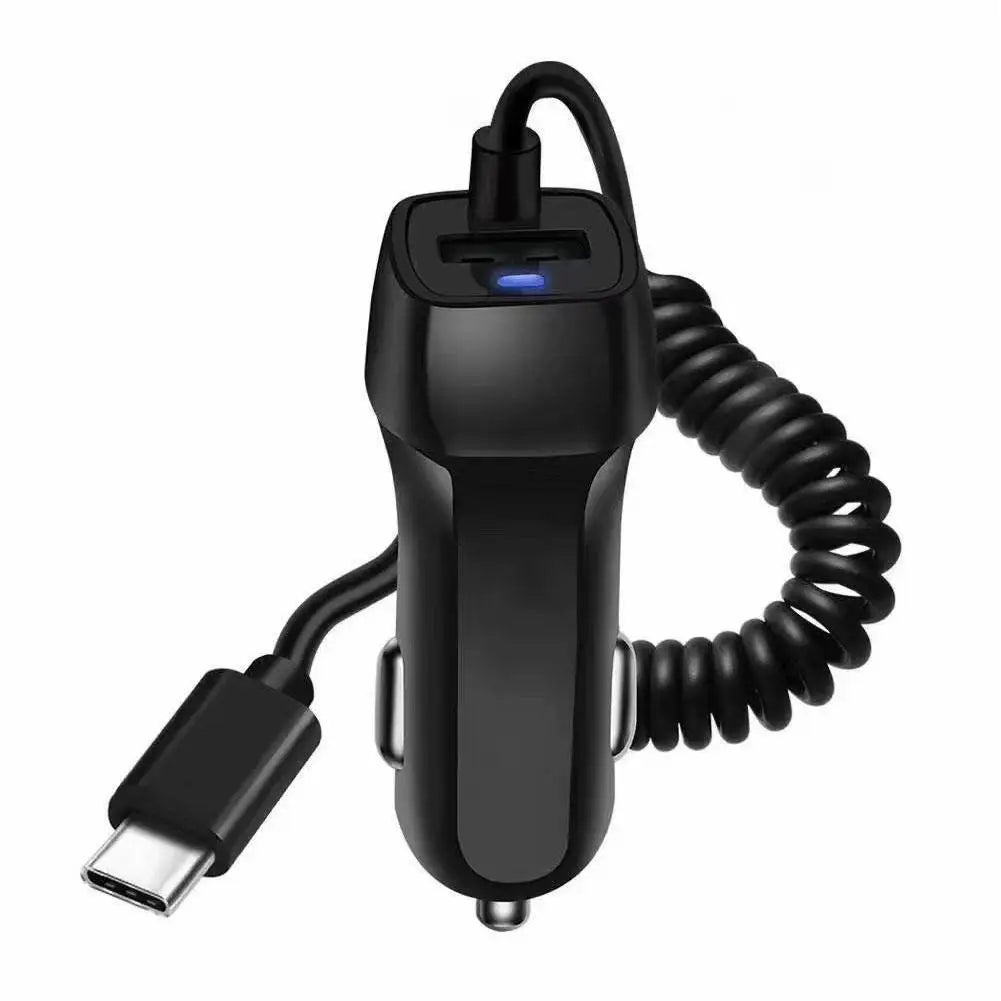 Car Charger USB Quick Charger 3.0 Auto Charger Mobile Phone Micro Type C Fast Cable For Huawei For IPhone Android Chargers Tools