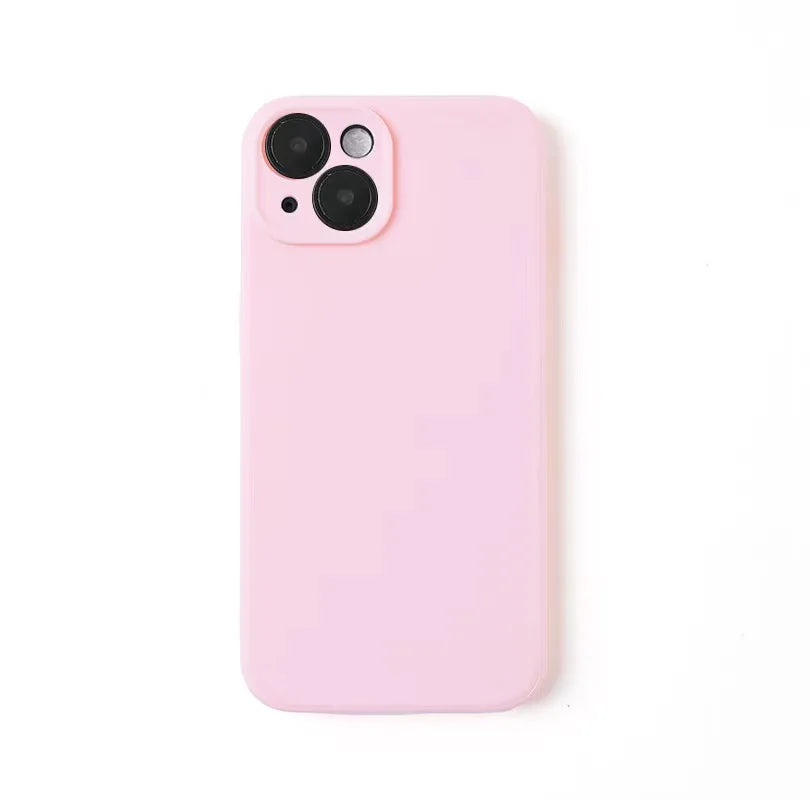 Case For iphone 15 Case iphone 11 12 13 mini 14 15 16 Pro Max Cover Funda TPU Cases Shockproof Liquid Silicone Cover Case