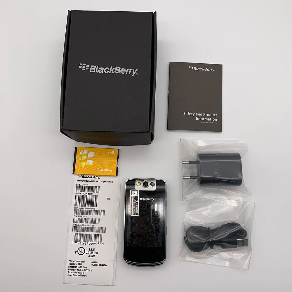 BlackBerry Pearl Flip 8220 Refurbished Original Unlocked Cellphone Camera