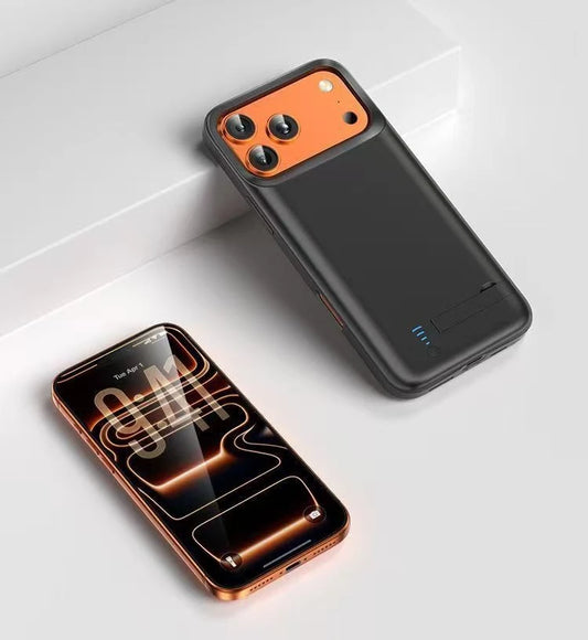 10000mAh Magnetic Power Bank for iPhone 17 Series 2 in 1 Wireless Charging Case Compatible with Portable External Battery Pack