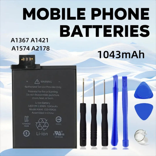 1043mAh New for IPod Touch 7 6 4 5 A2178 A1421 A1509 A1367 A1574 A1641 Mobile Phone Batteries