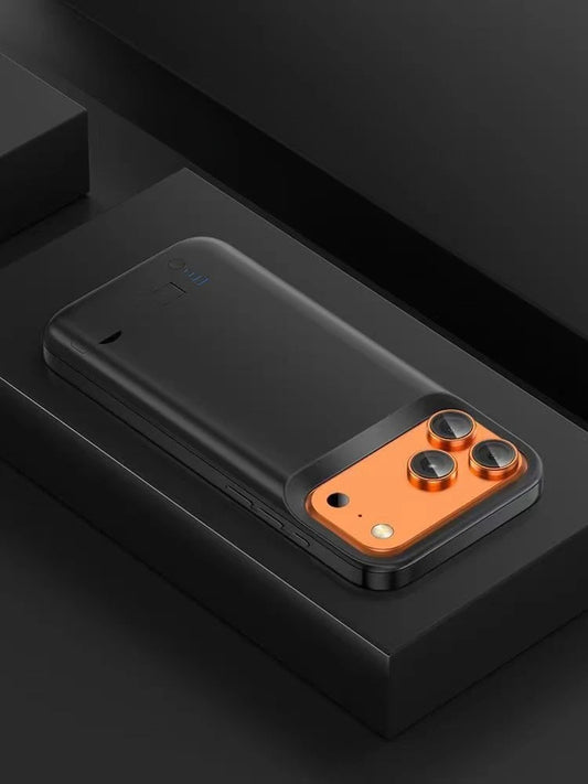 10000mAh Magnetic Power Bank for iPhone 17 Series 2 in 1 Wireless Charging Case Compatible with Portable External Battery Pack