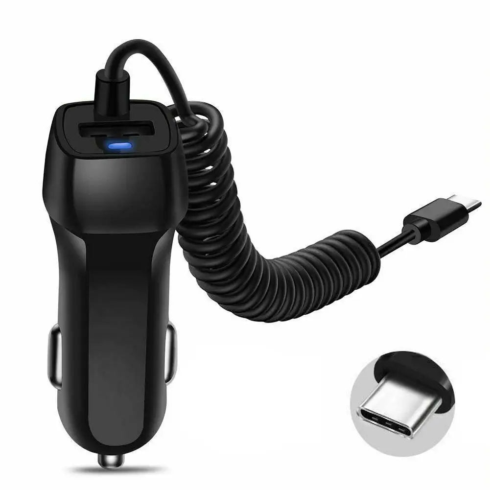 Car Charger USB Quick Charger 3.0 Auto Charger Mobile Phone Micro Type C Fast Cable For Huawei For IPhone Android Chargers Tools