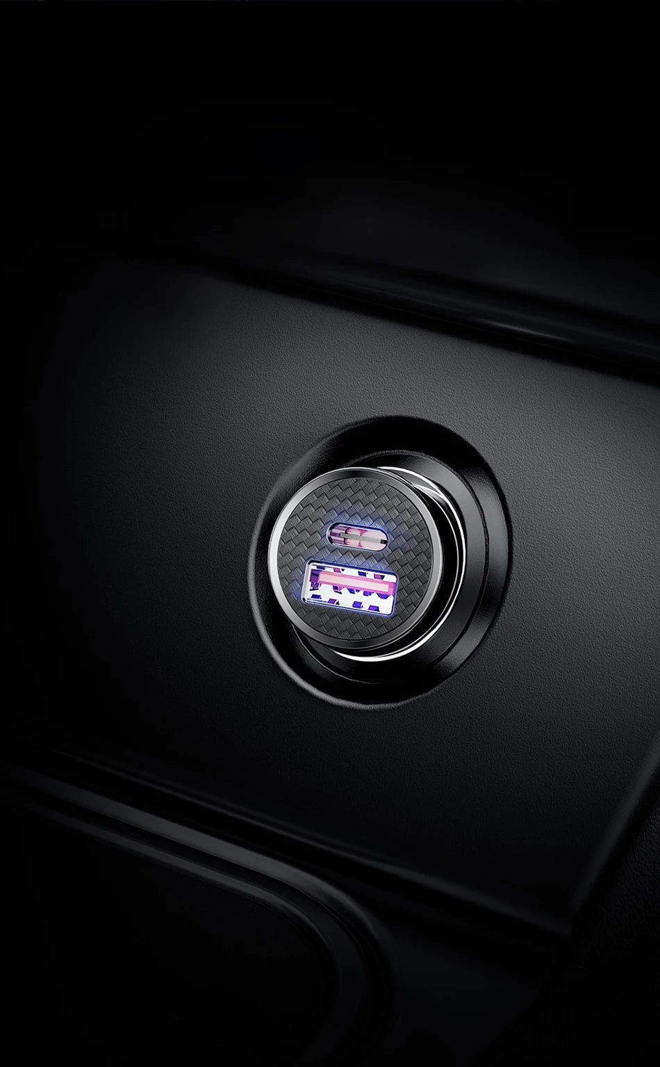 Baseus USB Car Charger Quick Charge 4.0 QC4.0 QC3.0 PPS SCP 5A PD Type C 30W Fast Car USB Charger For iPhone Xiaomi Mobile Phone