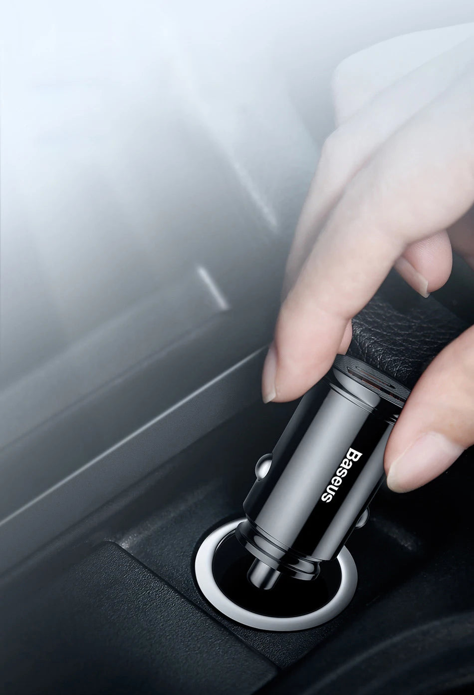 Baseus USB Car Charger Quick Charge 4.0 QC4.0 QC3.0 PPS SCP 5A PD Type C 30W Fast Car USB Charger For iPhone Xiaomi Mobile Phone